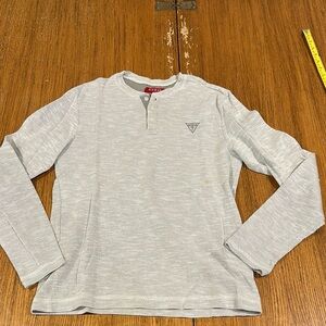 GUESS Men’s Gray Long Sleeves Shirt